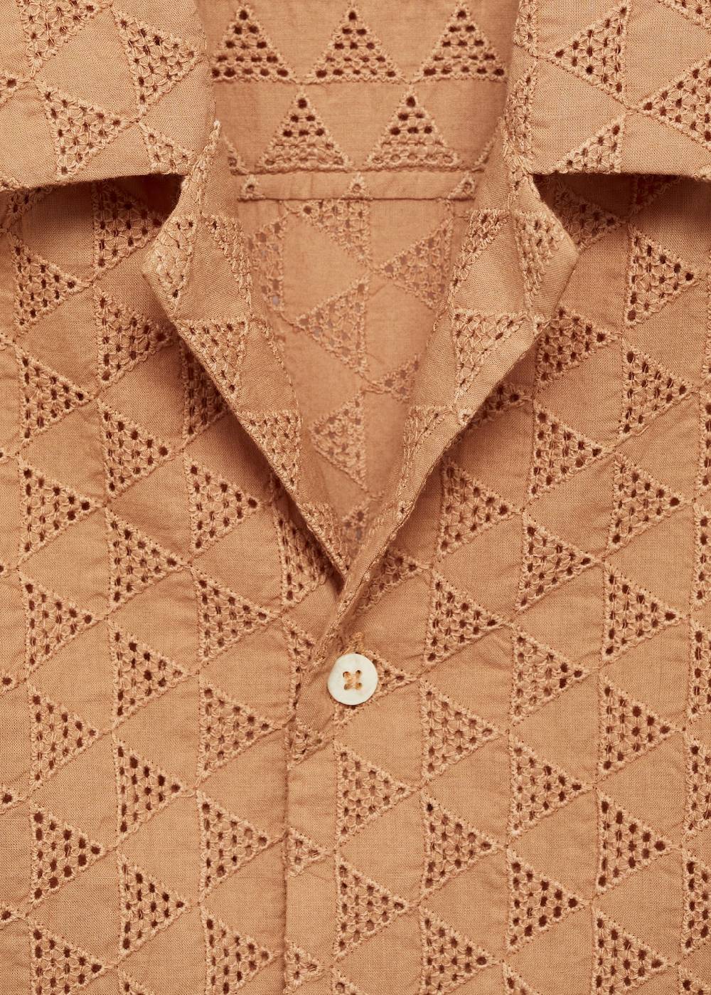 Mango Besticktes Hemd aus 100 % Baumwolle Bestseller