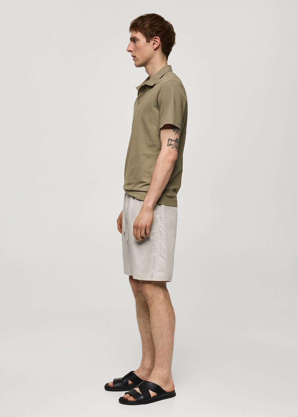 Mango Slim Fit-Poloshirt aus Baumwoll-Piqué Tägliche Deals