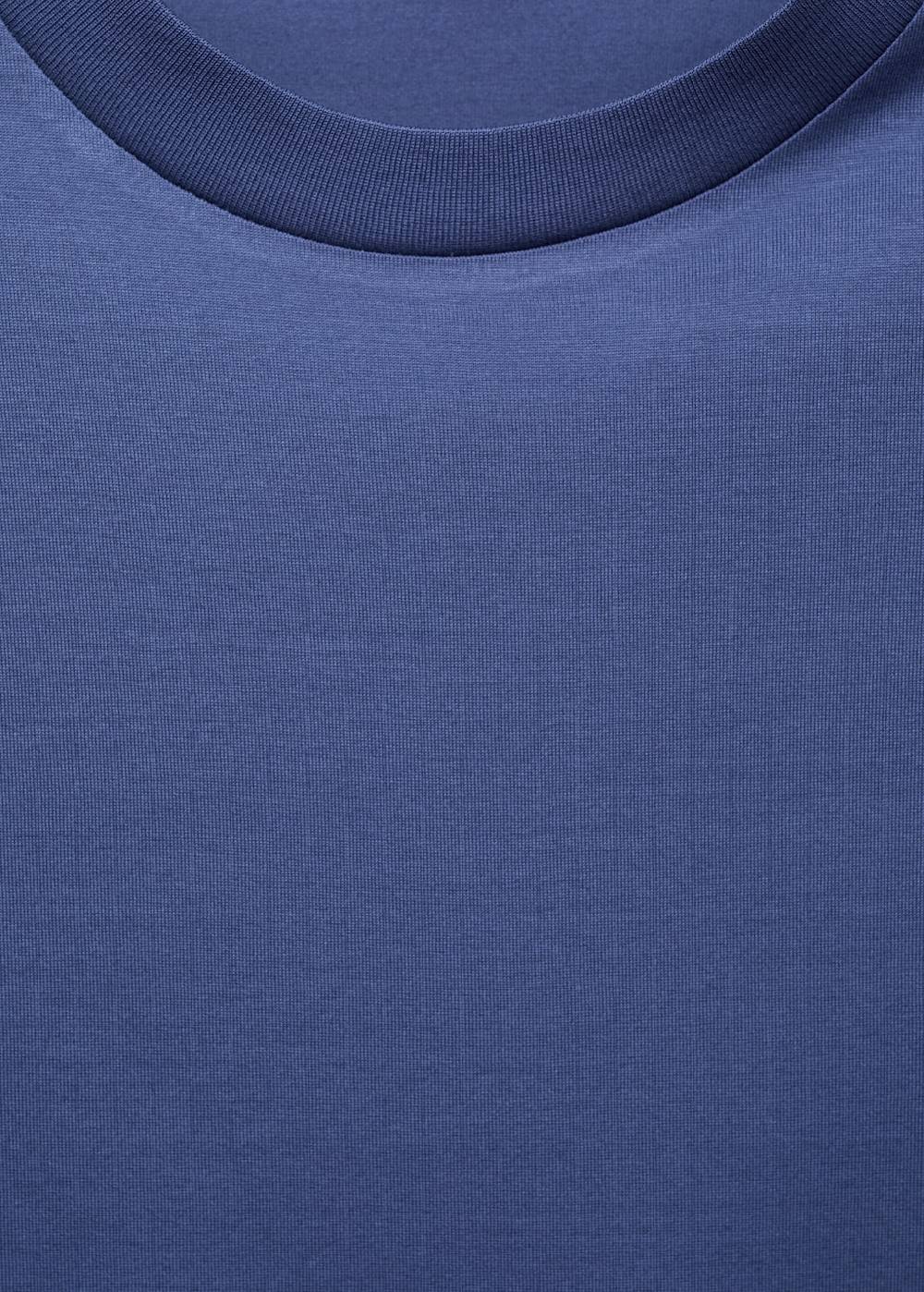 Mango Slim-Fit-T-Shirt aus 100 % Baumwolle Sonderangebote