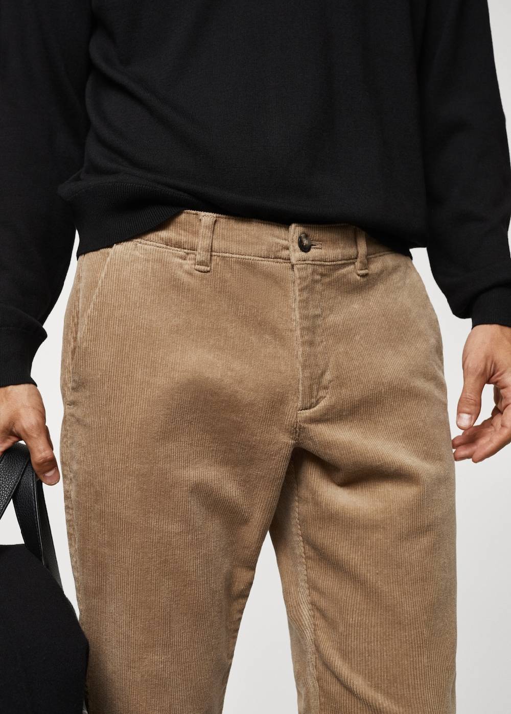 Mango Slim Fit-Cordhose mit Kordel VIP-Rabatte