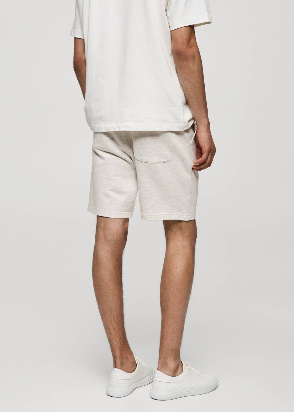 Mango Bermudashorts im Jogger-Stil aus Baumwolle Begrenzte Freigabe