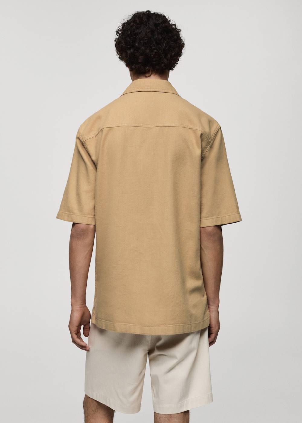 Mango Relaxed Fit-Hemd aus Baumwolle mit Tasche Letzte 3 Tage