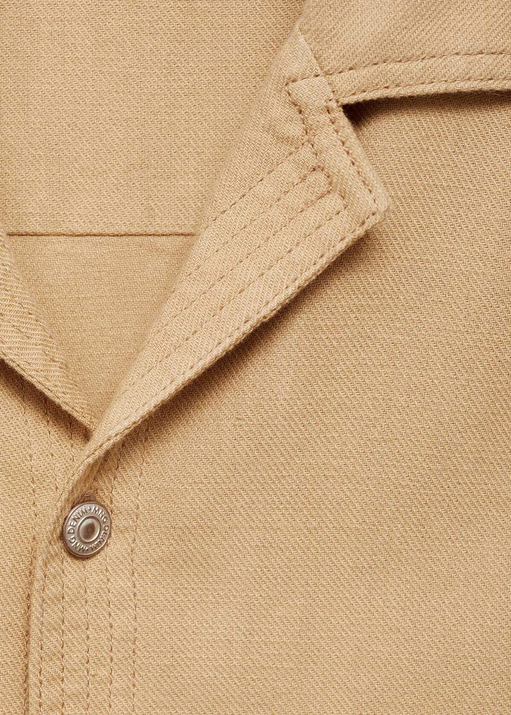Mango Relaxed Fit-Hemd aus Baumwolle mit Tasche JETZT KAUFEN