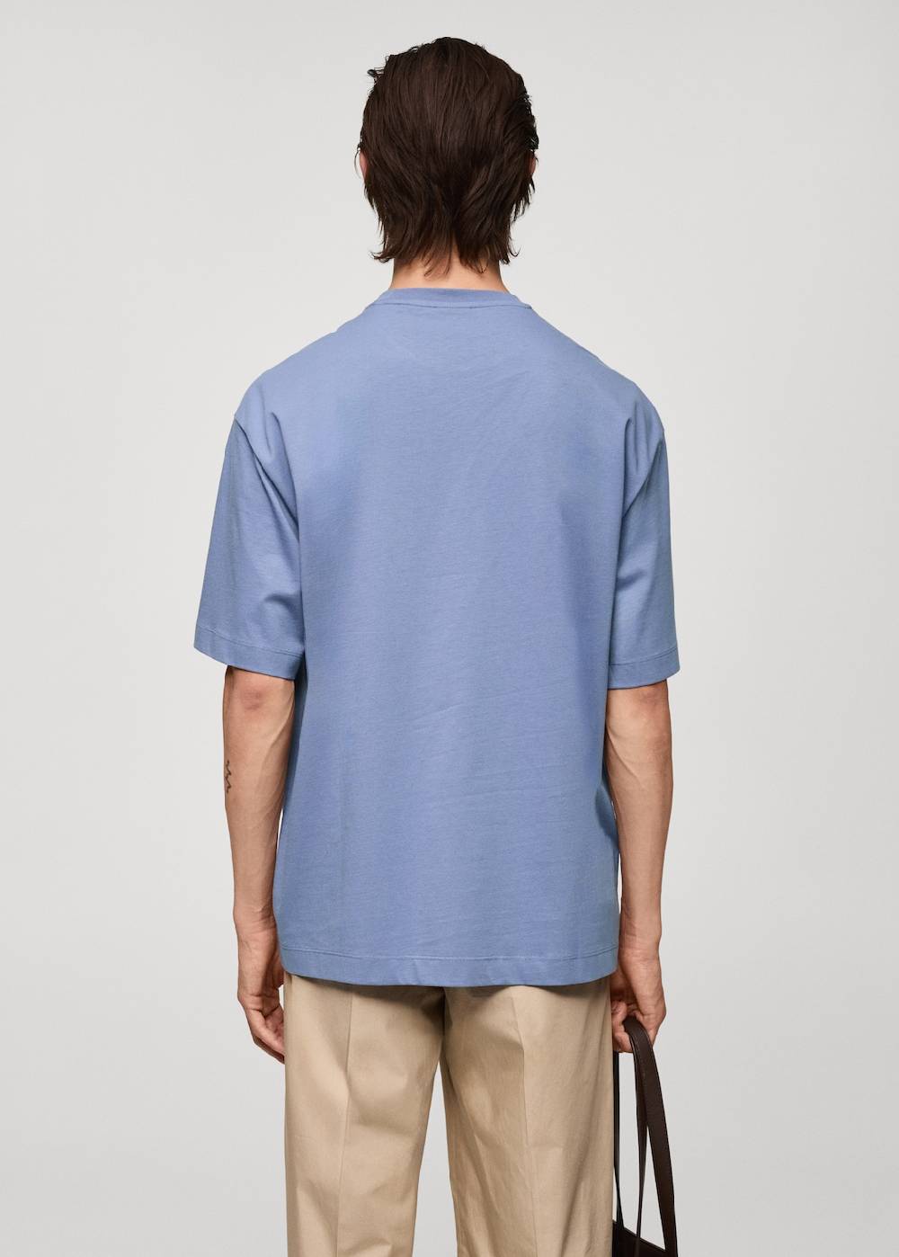 Mango Oversized-T-Shirt aus 100 % Baumwolle Neueste Stile