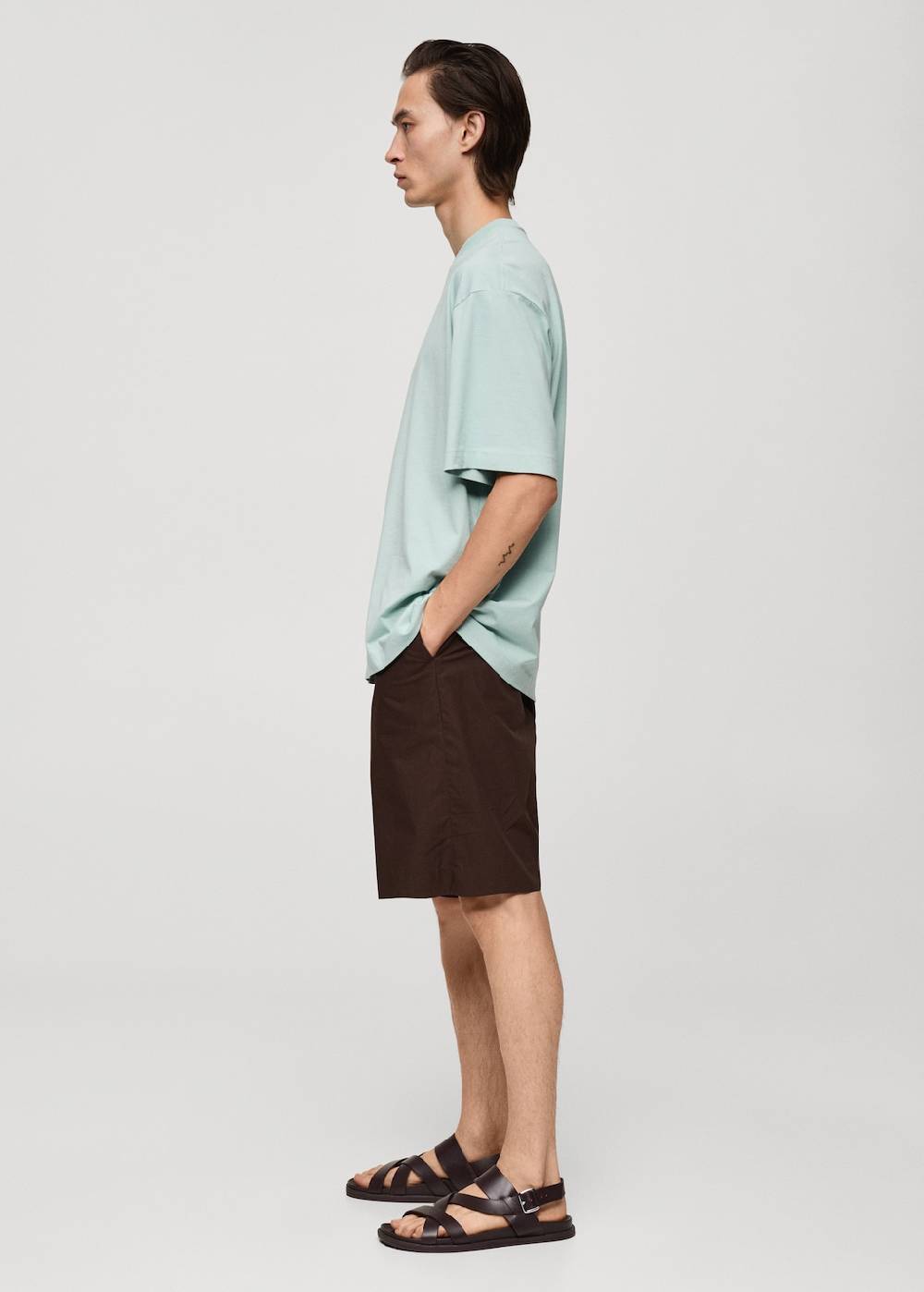 Mango Oversized-T-Shirt aus 100 % Baumwolle Letzte 2 Tage