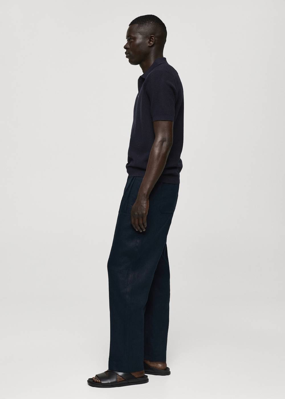 Mango Strick-Poloshirt mit Reißverschluss Bis zu 60% Rabatt