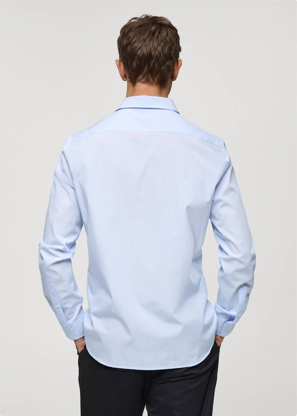 Mango Gestreiftes Regular-Fit.Hemd aus 100 % Baumwolle Riesige Rabatte