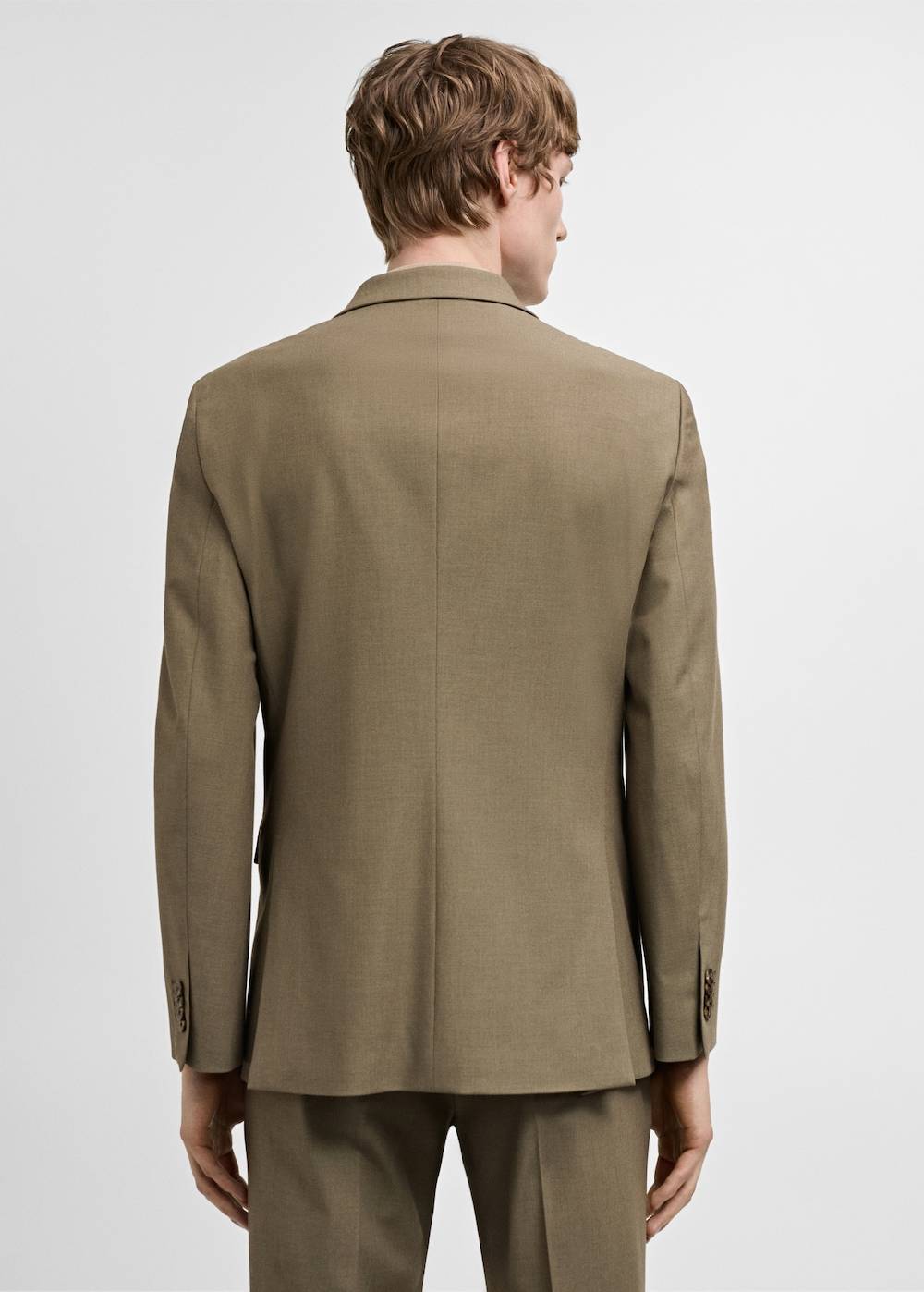 Mango Slim Fit-Anzugsakko aus Stretchbaumwolle Fabrikladen
