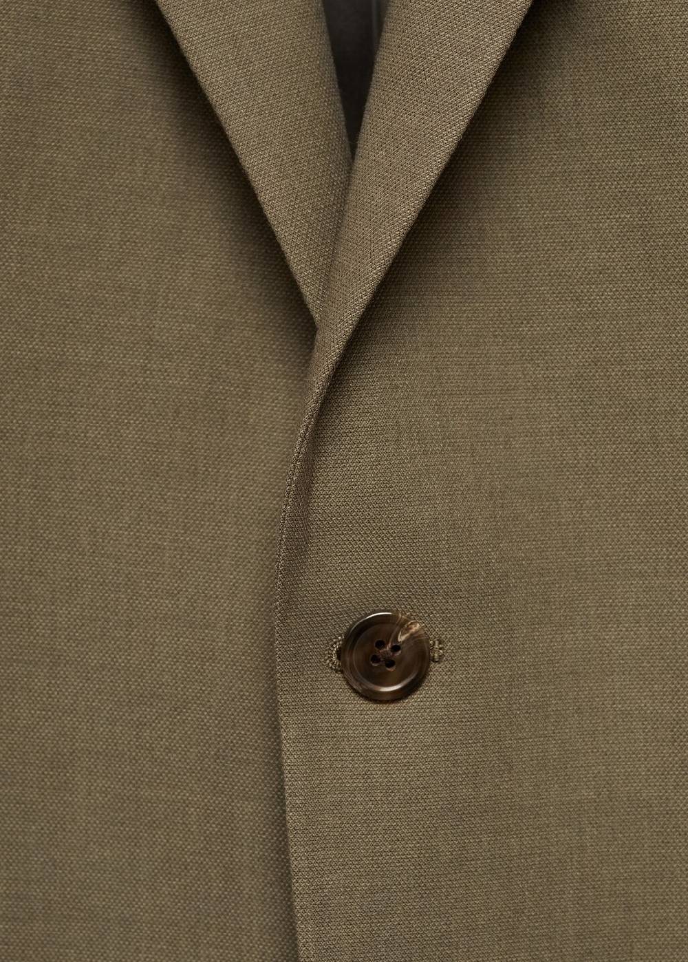 Mango Slim Fit-Anzugsakko aus Stretchbaumwolle Fabrikladen
