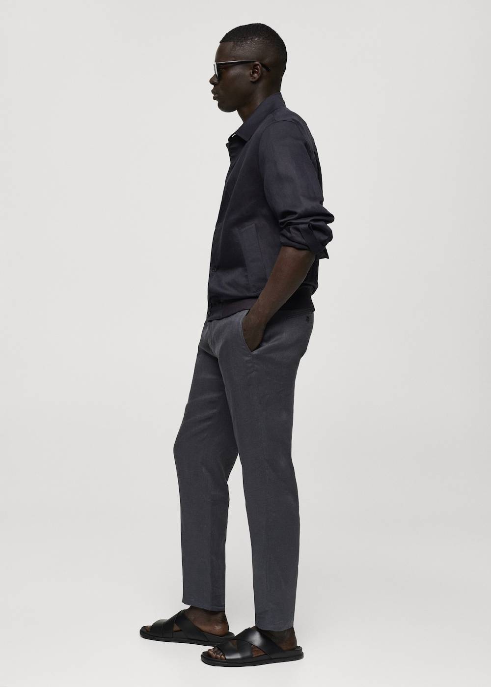 Mango Overshirt aus Tencel-Leinenmischung Begrenzt auf 3 Tage