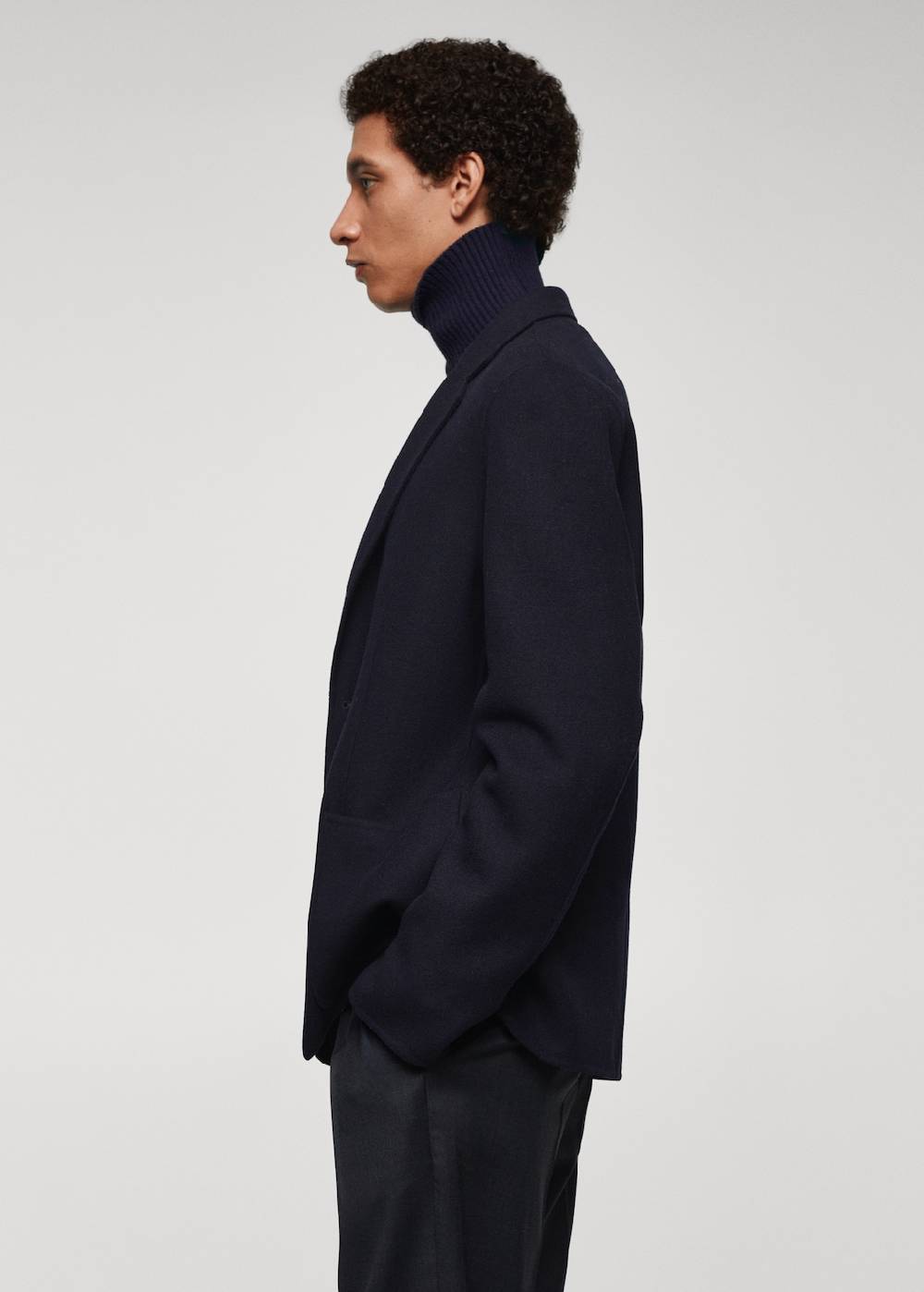 Mango Handmade Woll-Blazer Black Friday Preise