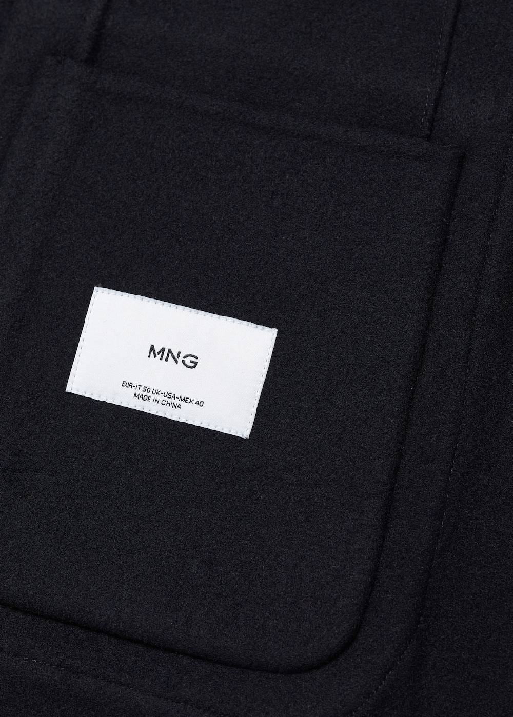 Mango Handmade Woll-Blazer Black Friday Preise