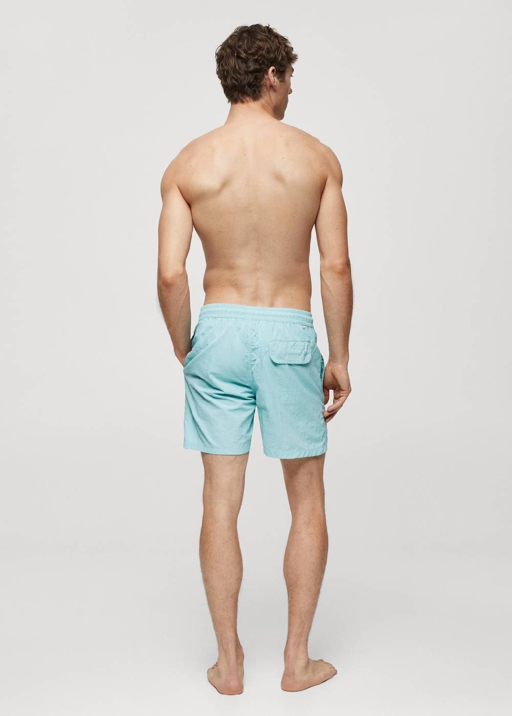 Mango Basic-Badeshorts mit Kordelzug Rabatte dieses Monats