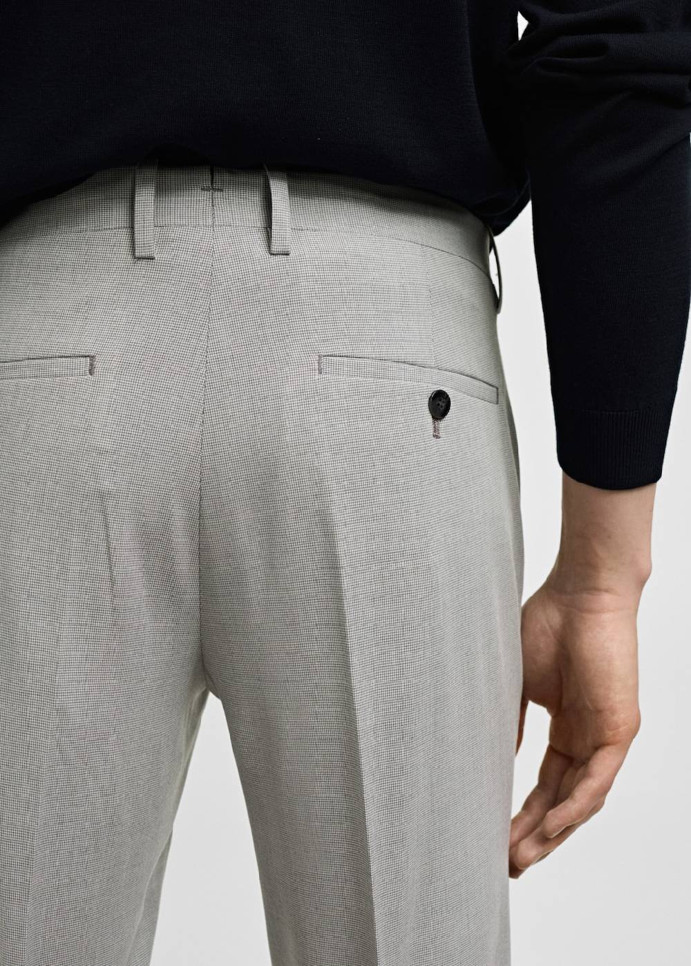 Mango Super Slim Fit-Anzughose aus Stretchstoff Meist gekauft