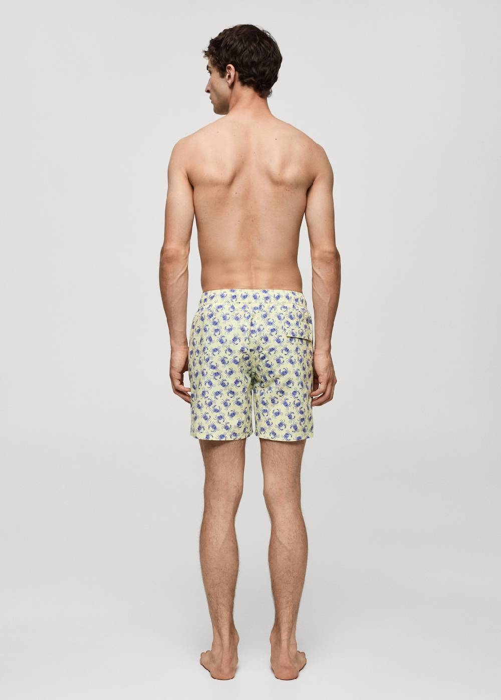 Mango Badeshorts mit Krebsmotiv Blitzverkäufe