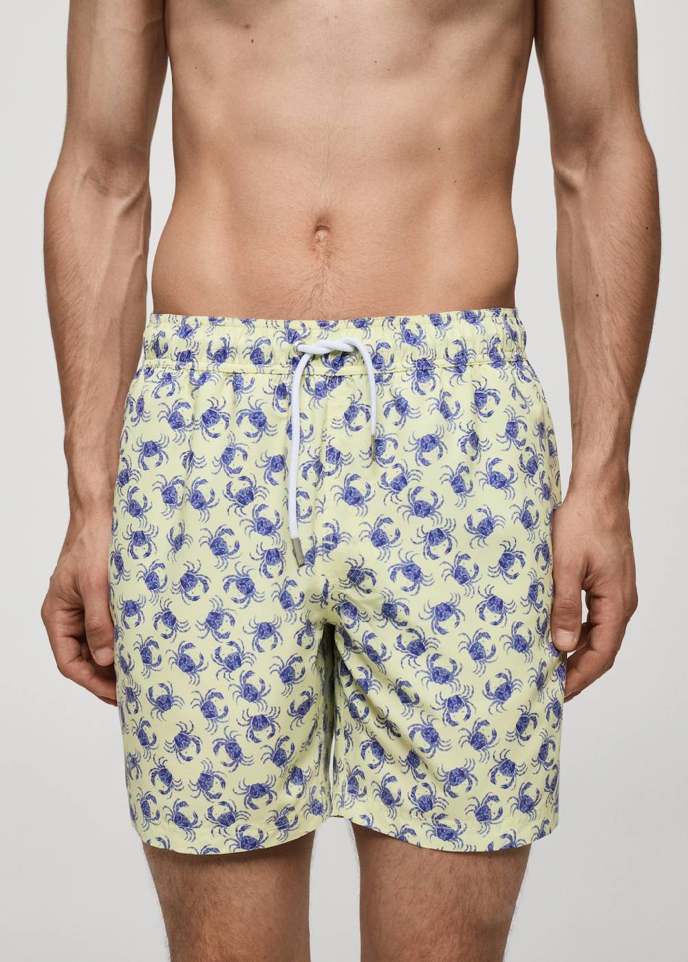 Mango Badeshorts mit Krebsmotiv Blitzverkäufe