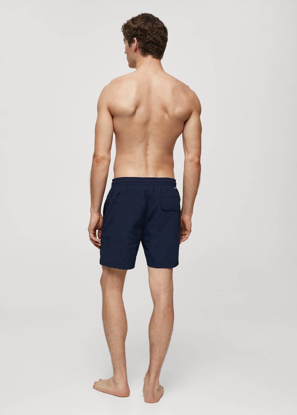 Mango Basic-Badeshorts mit Kordelzug Limitierter Zeitrabatt