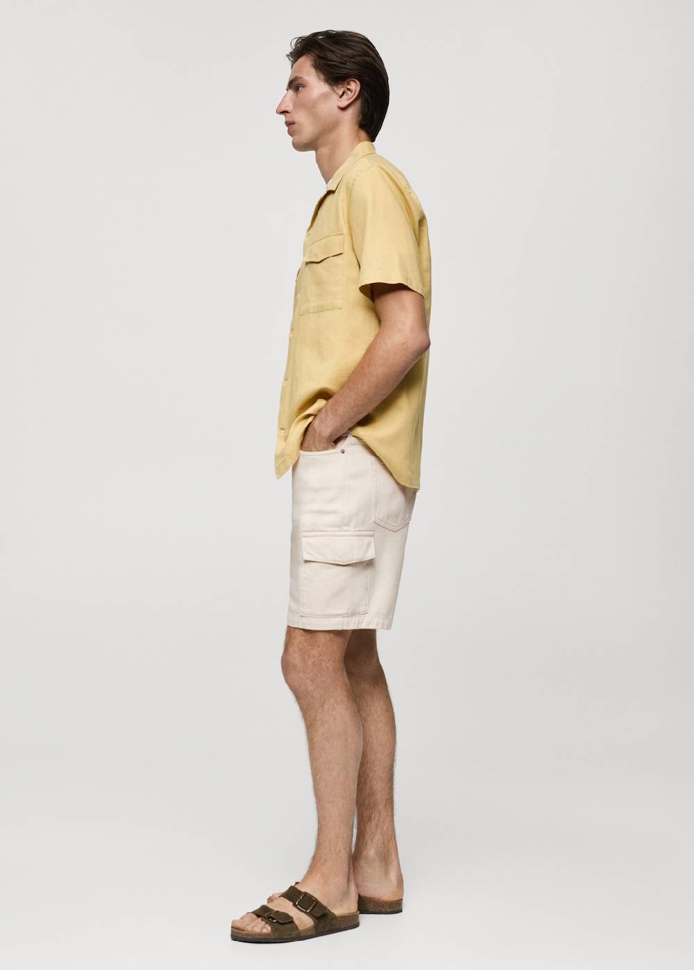 Mango Jeans-Bermudashorts aus Baumwolle im Cargo-Stil Fabrikpreis