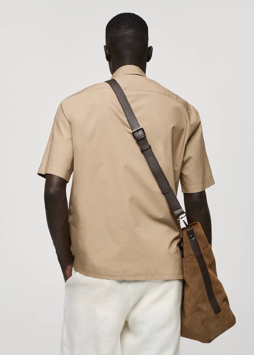 Mango Hemd aus Tencel™-Baumwolle mit Tasche Rabatt