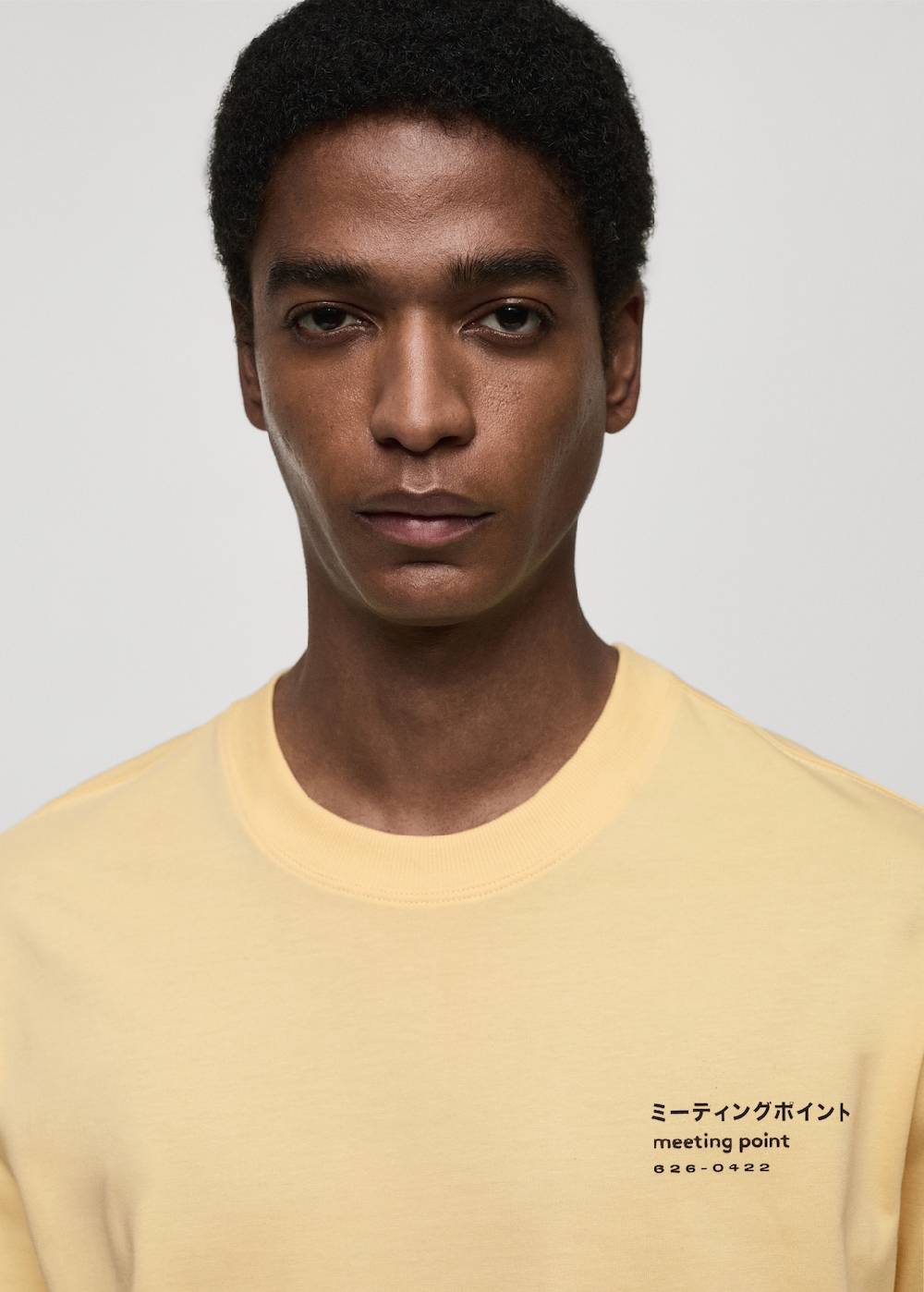 Mango Bedrucktes Baumwoll-T-Shirt Exklusivangebot
