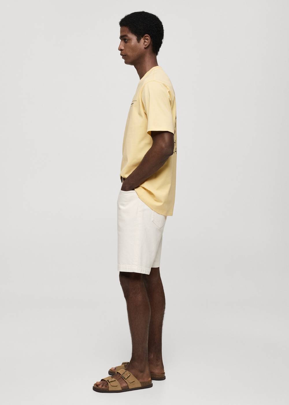 Mango Bedrucktes Baumwoll-T-Shirt Exklusivangebot
