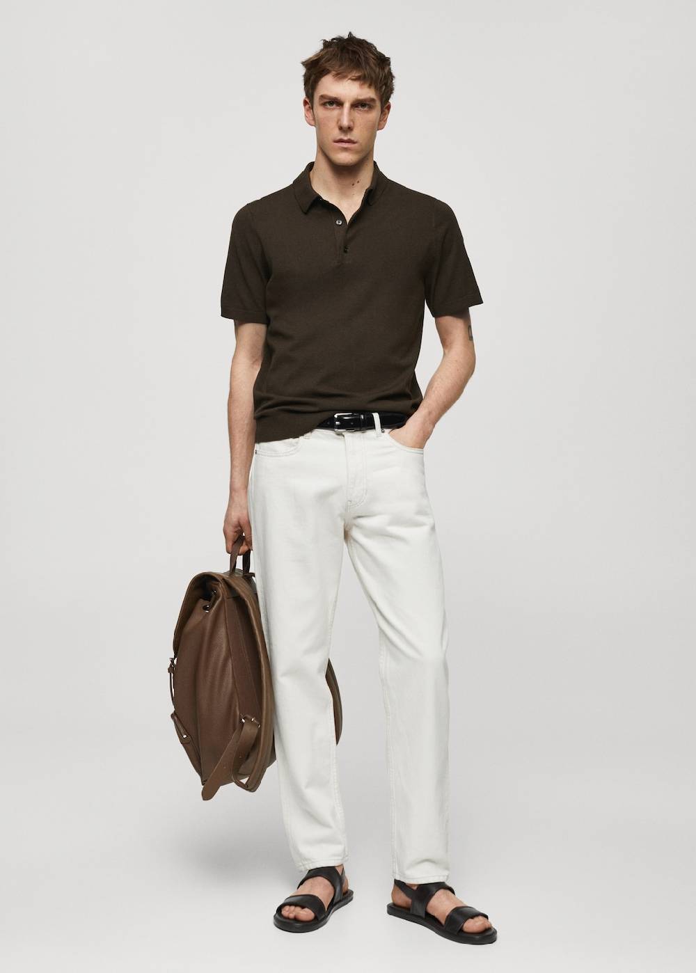 Mango Feinstrick-Poloshirt Preisnachlass