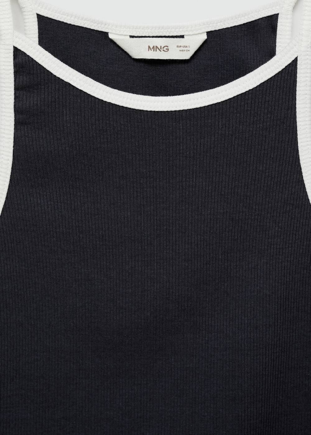 Mango Trägershirt aus Baumwolle Zeitlich begrenztes Angebot