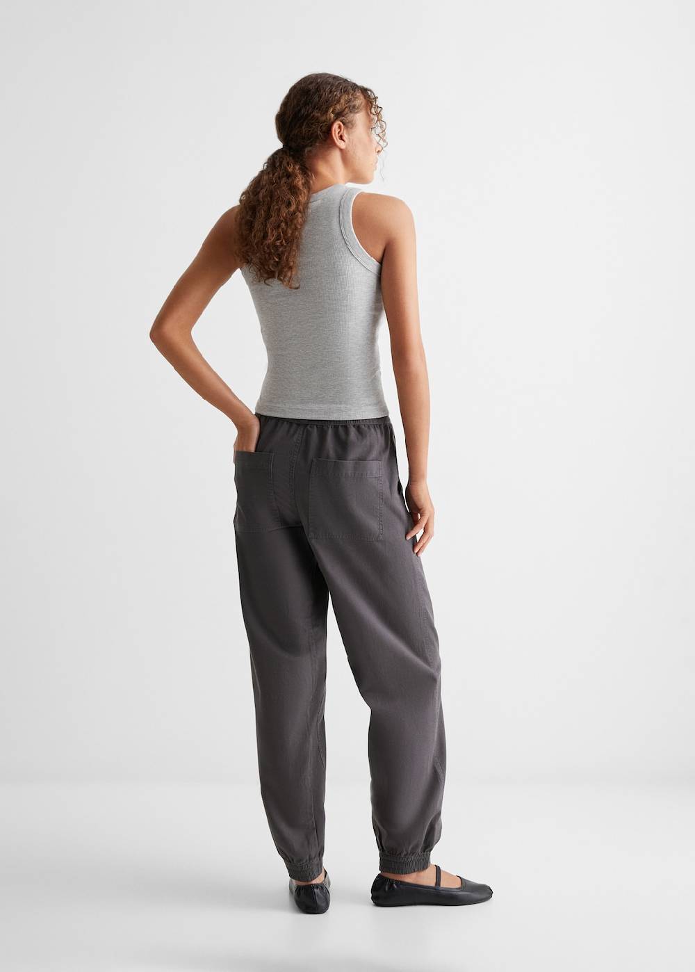 Mango Jogger-Hose aus Baumwolle Exklusive Angebote