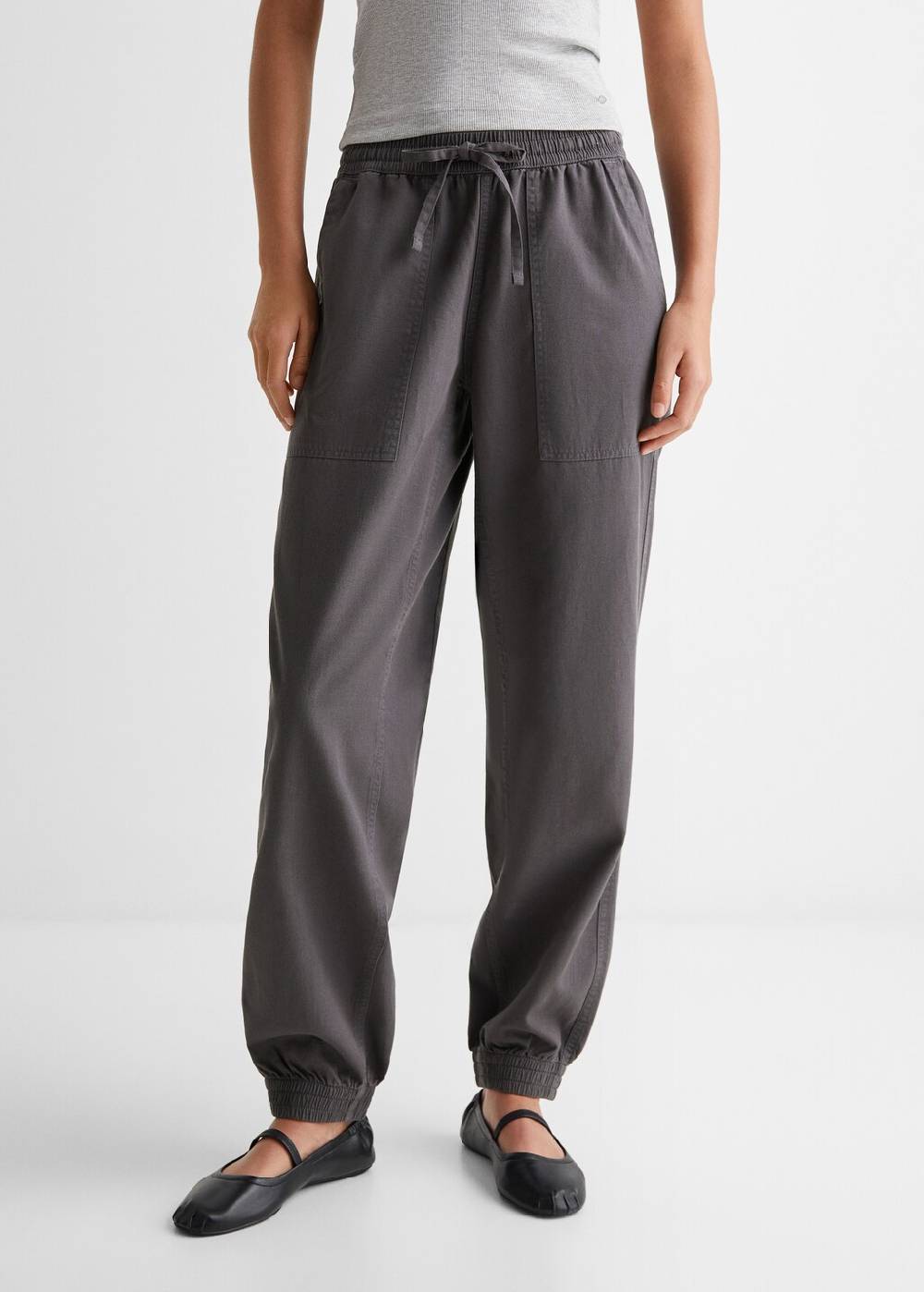 Mango Jogger-Hose aus Baumwolle Exklusive Angebote