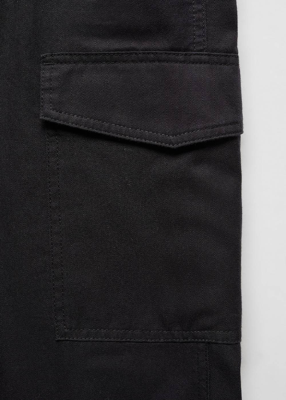 Mango Gerade Cargo-Hose Große Rabatte
