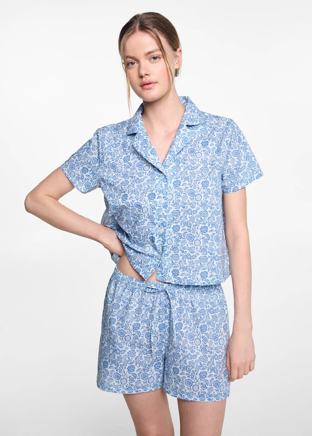 Mango Kurzer Print-Pyjama Neuheiten
