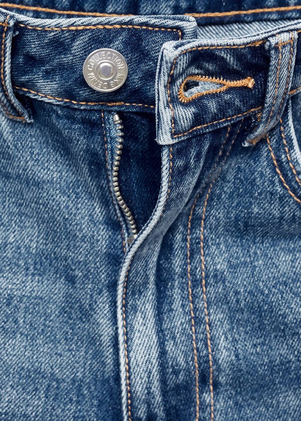 Mango Gerade Jeans-Shorts Räumungsverkauf