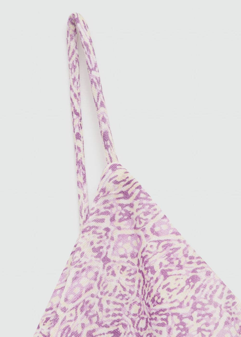 Mango Asymmetrisches Printkleid Kauf eins, bekomm eins gratis