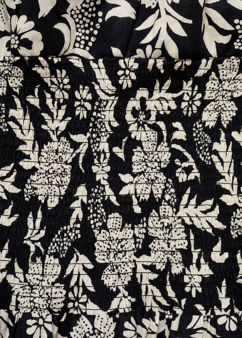 Mango Florales Kleid mit Raffdetails Super Sparpreis