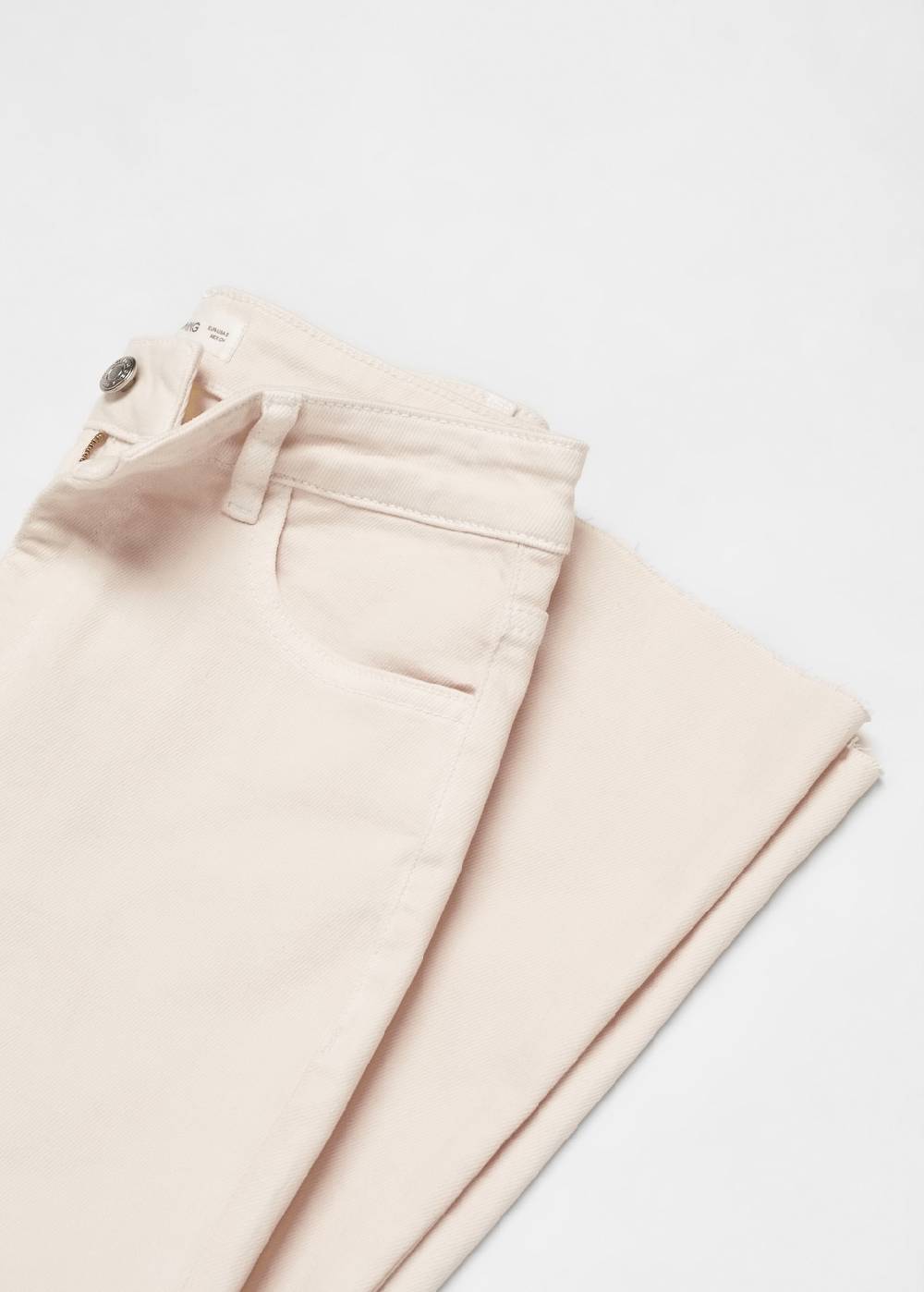 Mango Kurze Flared-Jeans Kostenlose Rückgabe