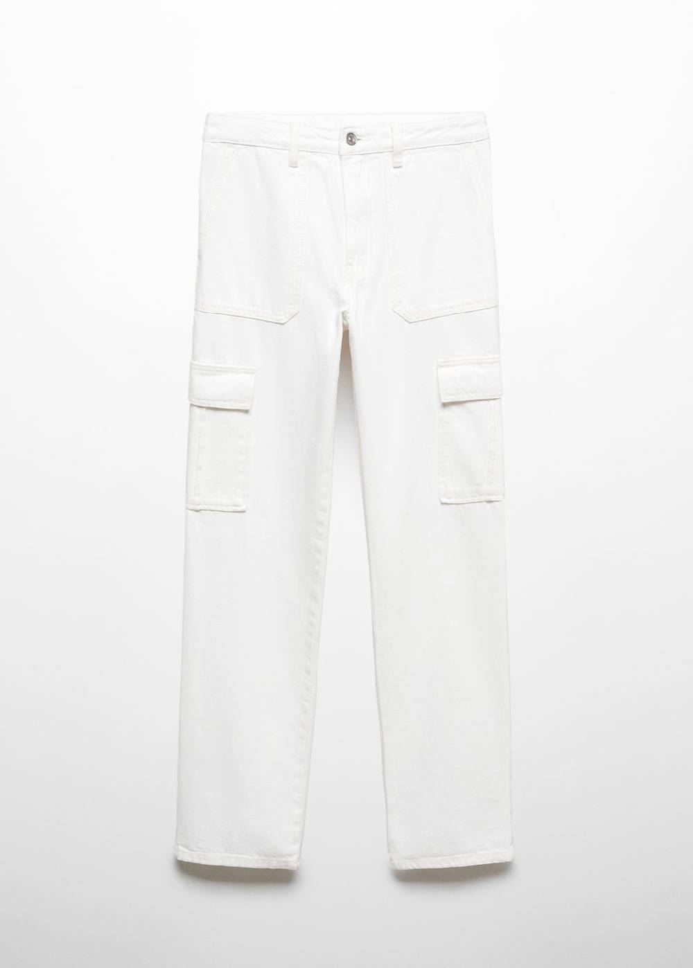 Mango Gerade Jeans im Cargo-Stil Begrenzte Freigabe