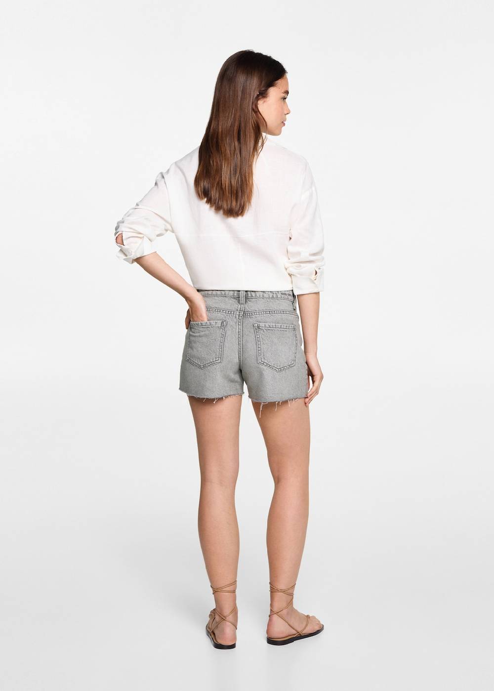 Mango Perlenbestickte Shorts Letzte 2 Tage
