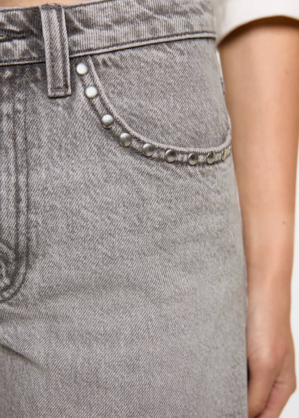 Mango Perlenbestickte Shorts Letzte 2 Tage