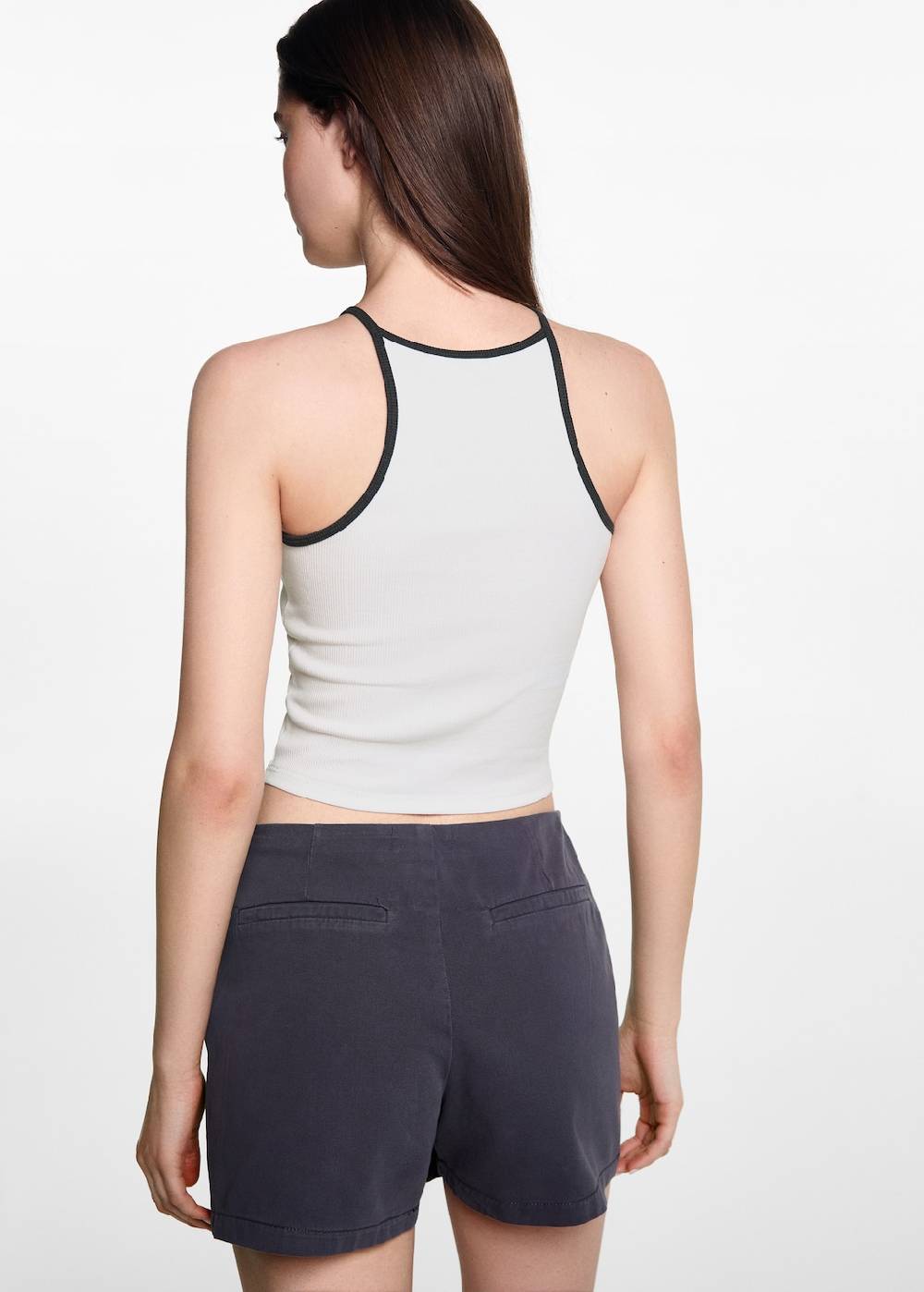 Mango Trägershirt aus Baumwolle Bis zu 50% Rabatt