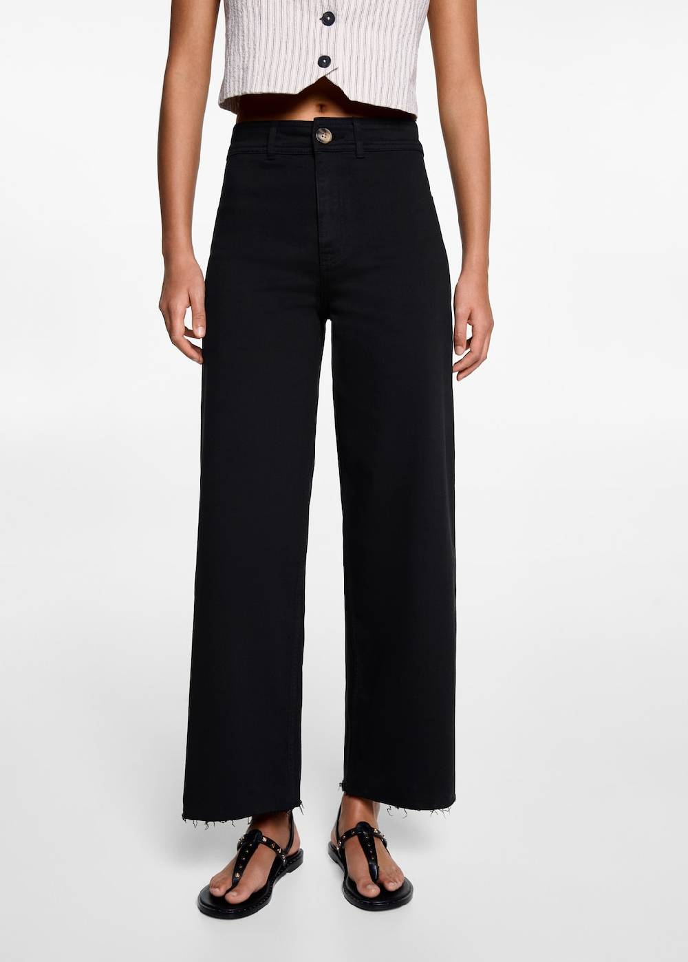 Mango Culotte-Jeans Discount Store für neue Produkte