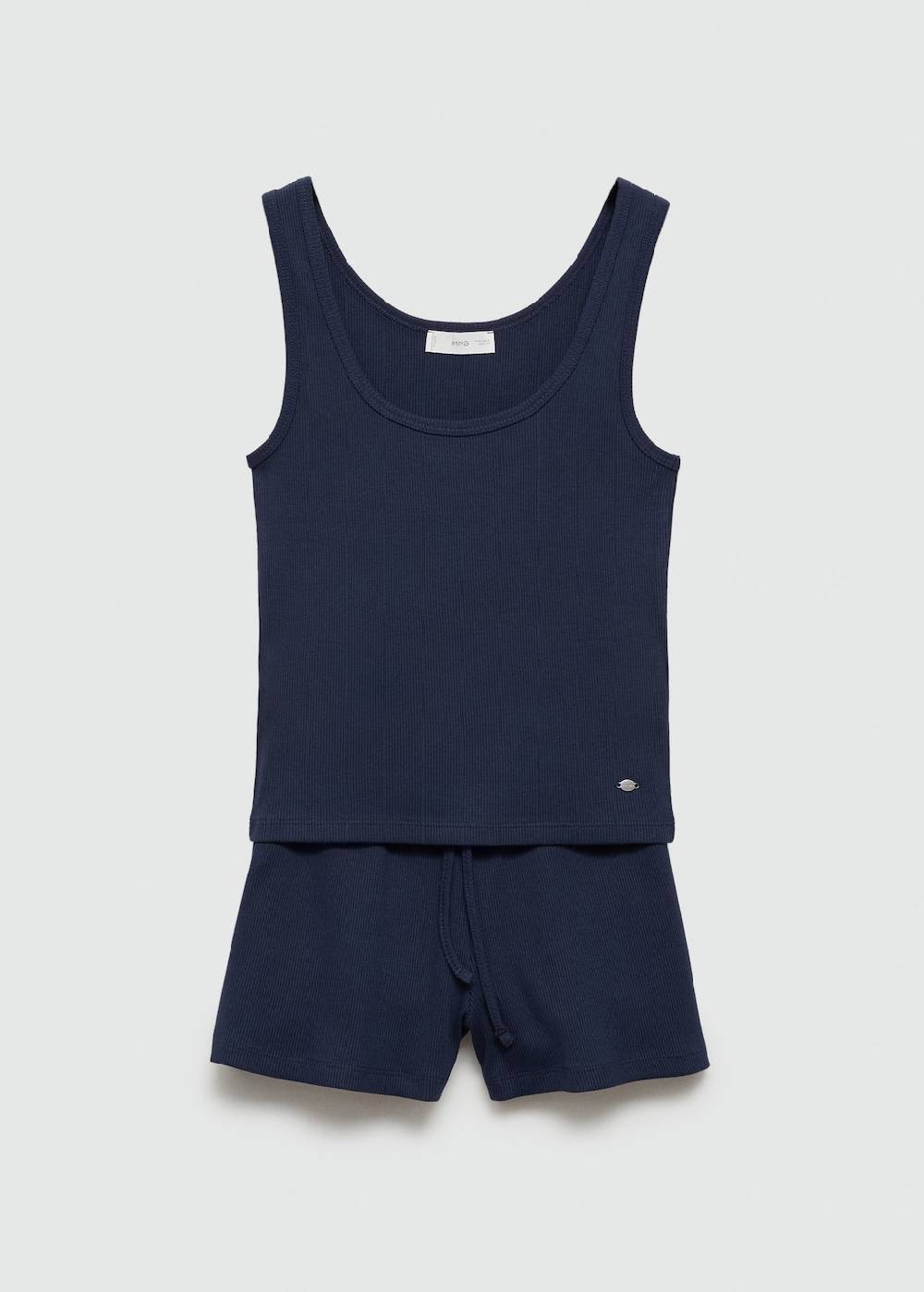 Mango Pack Kurzer Baumwoll-Pyjama Super Rabatt
