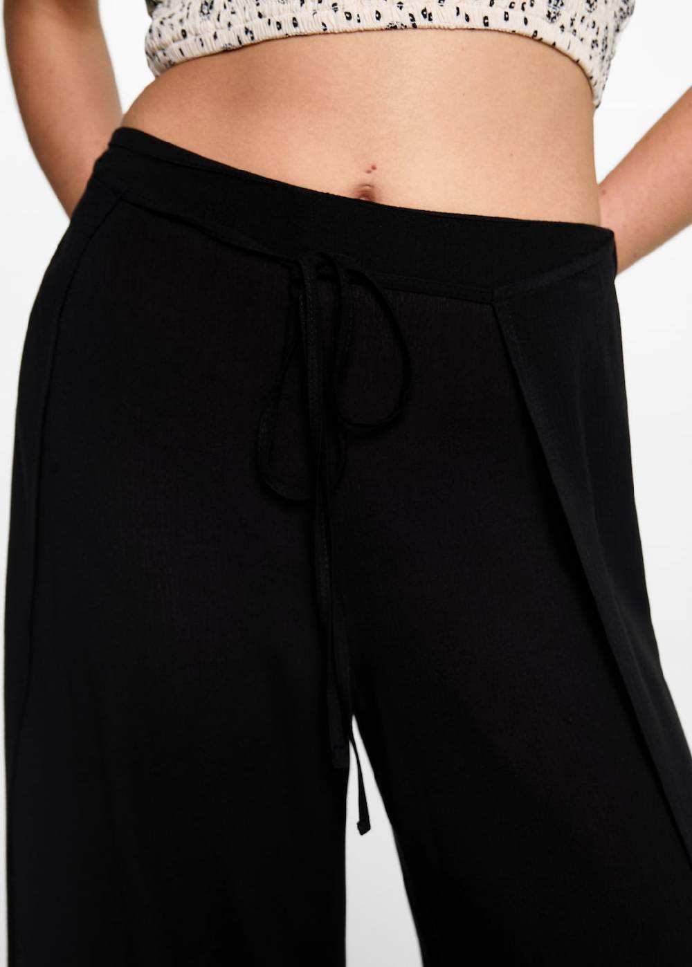 Mango Palazzo-Hose mit Schlitzen Clearance-Verkauf