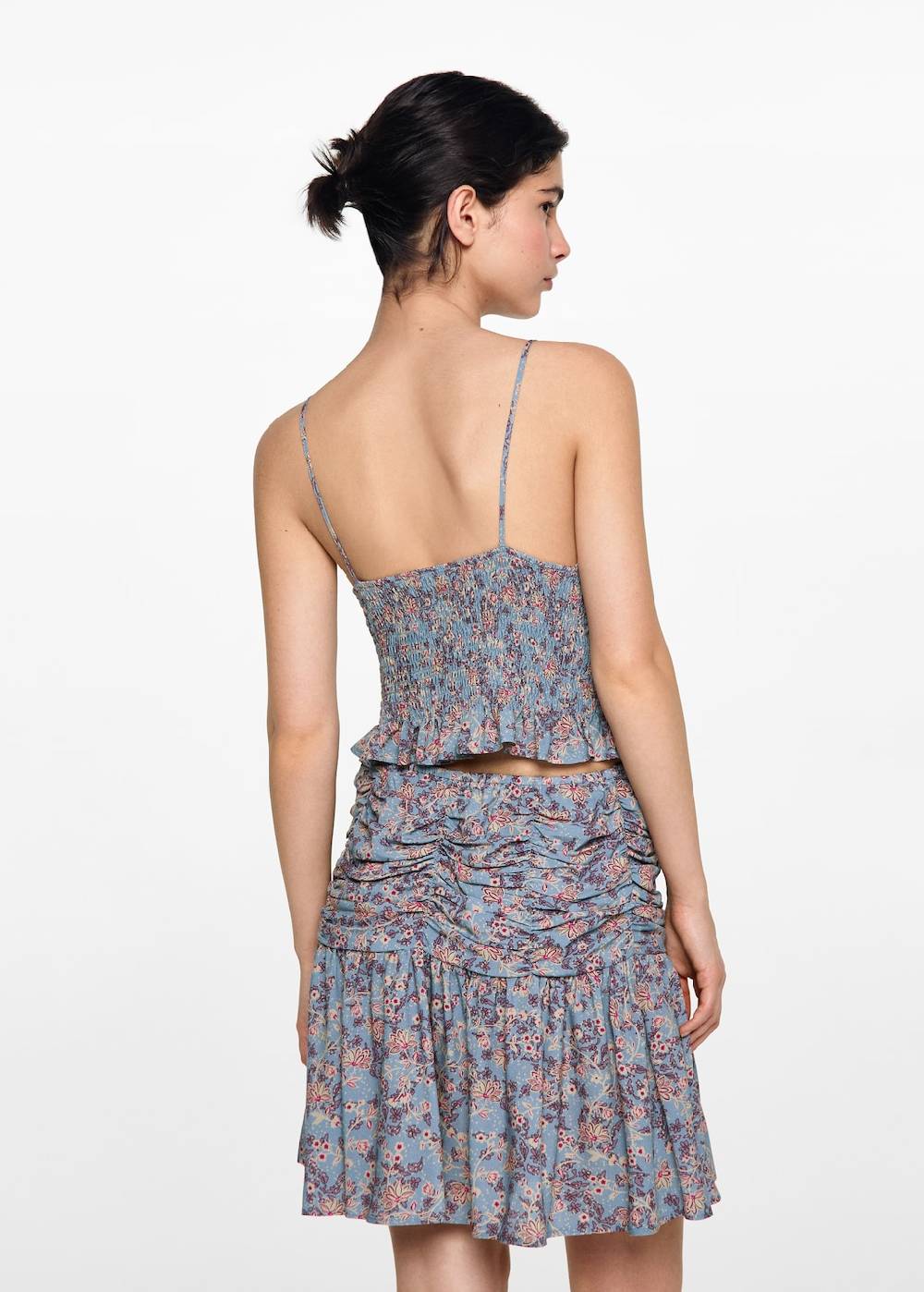 Mango Top mit Blumenmuster Speichern exportieren