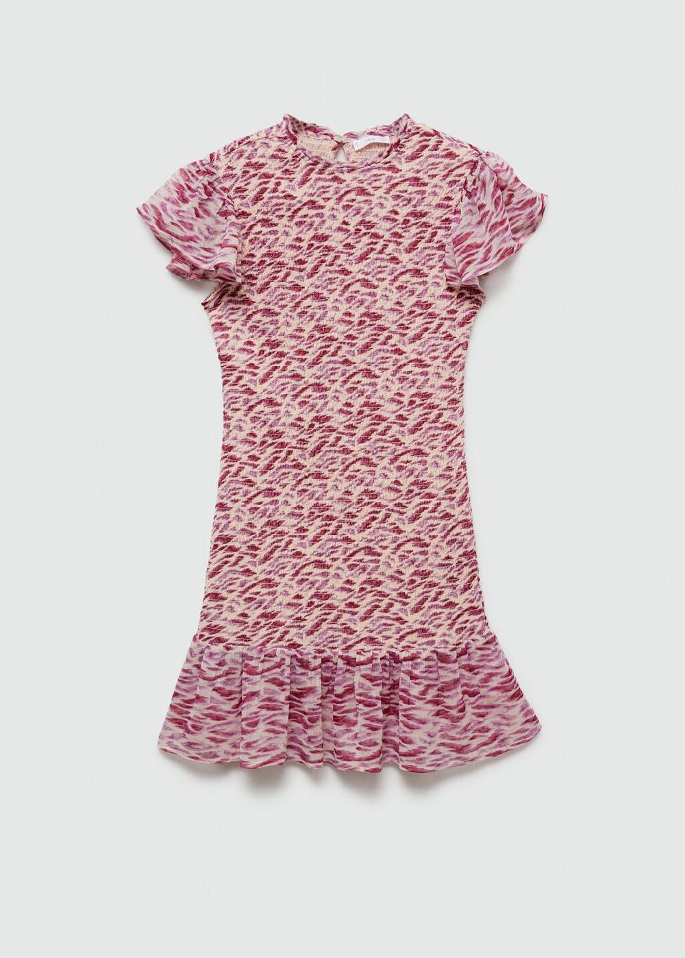 Mango Kleid mit Animal-Print Hotsell