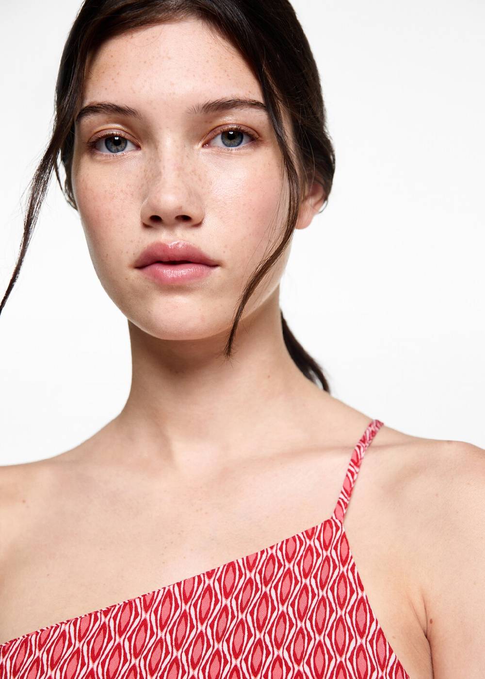 Mango Asymmetrischer Print-Jumpsuit im Angebot