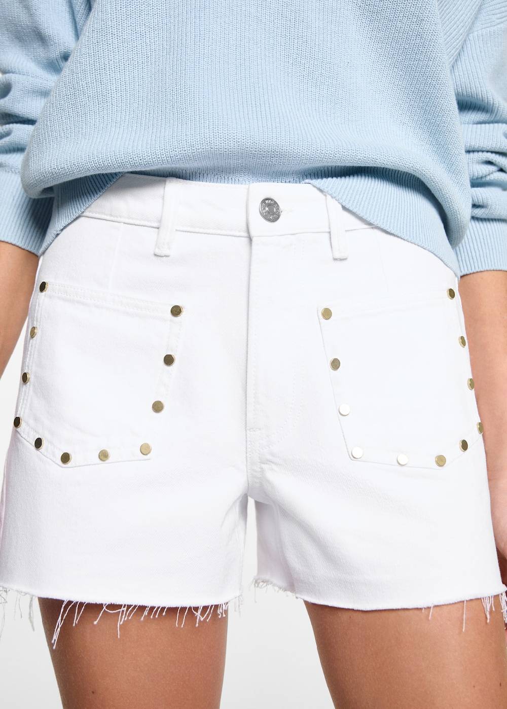 Mango Shorts mit Nieten Fabrikpreis