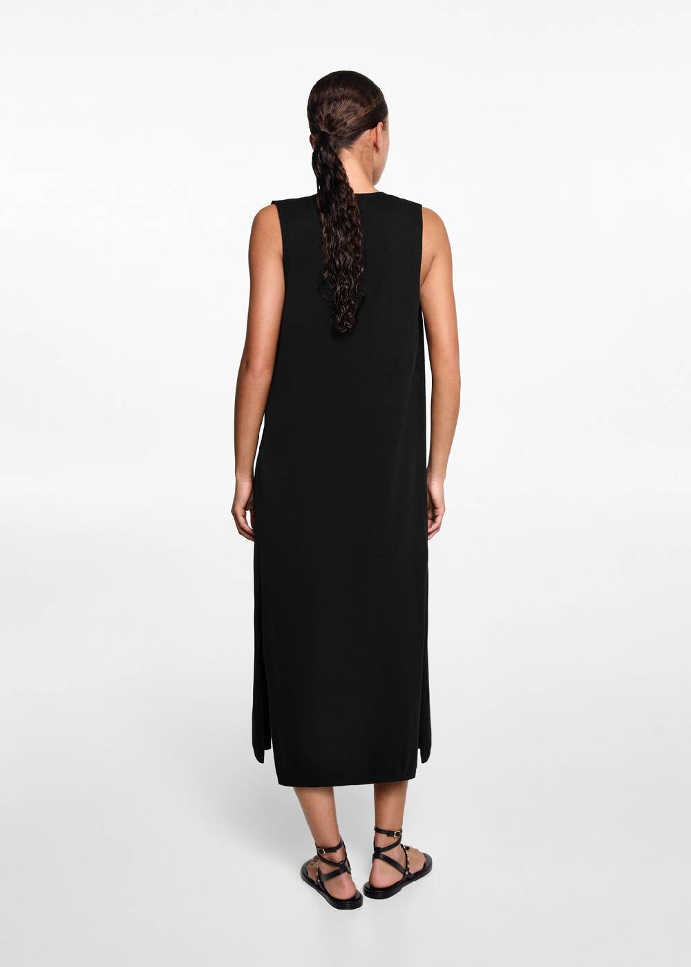 Mango Lange Strickweste Flash Sale