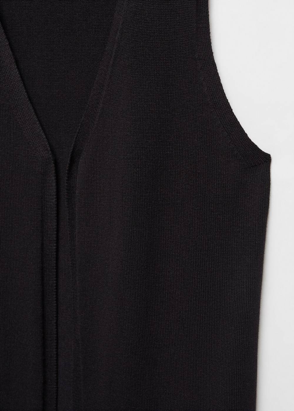 Mango Lange Strickweste Flash Sale