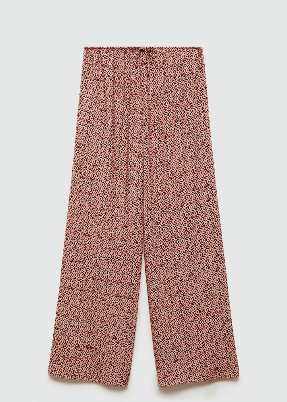 Mango Gerade Printhose Preisnachlass
