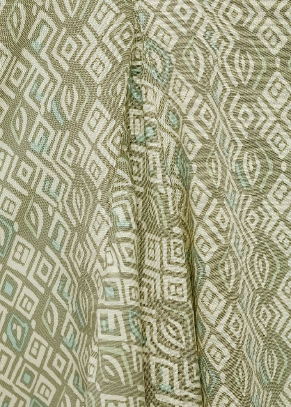 Mango Asymmetrisches Printkleid Cyber Monday